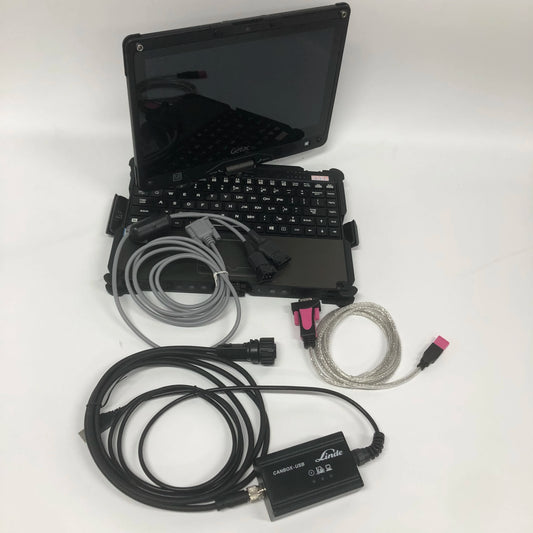 Forklift Truck Diagnostic Tool for Linde Canbox 2 USB + Linde PathFinder LSG Software with V110 Laptop