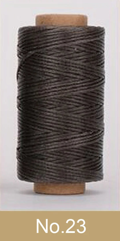 50m 0.8mm Leather Sewing Waxed Thread Wax Cord String Hand Stitching Craft DIY