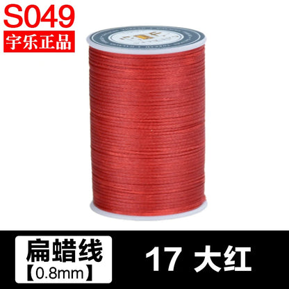 90m 0.8mm Waxed Thread Repair Cord String Sewing Leather Hand Wax Stitching DIY Thread For Case Arts Crafts Handicraft Tool