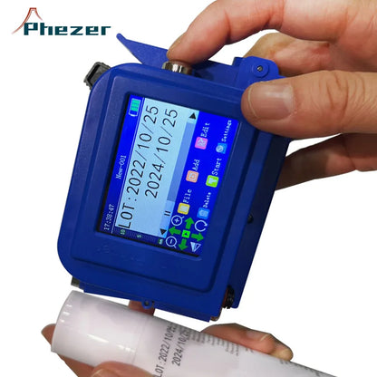 Fast Dry Portable 12 7Mm Mini Handheld Printer for Small Business Inkjet Printer