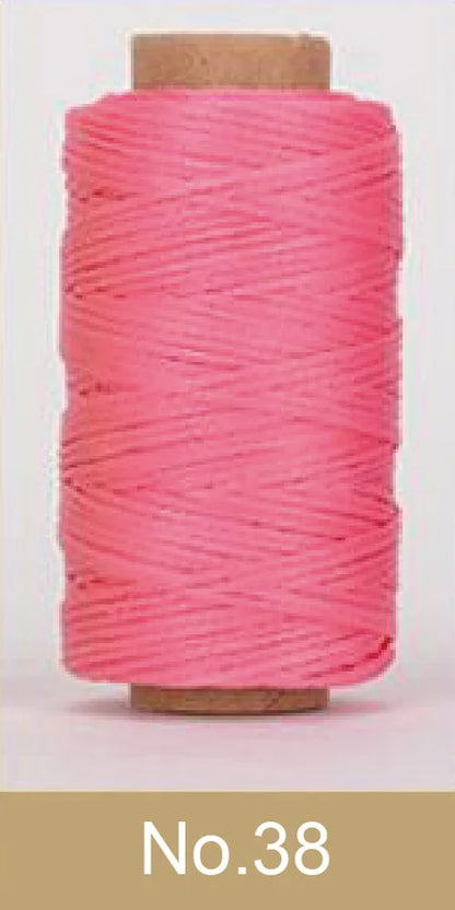 50m 0.8mm Leather Sewing Waxed Thread Wax Cord String Hand Stitching Craft DIY
