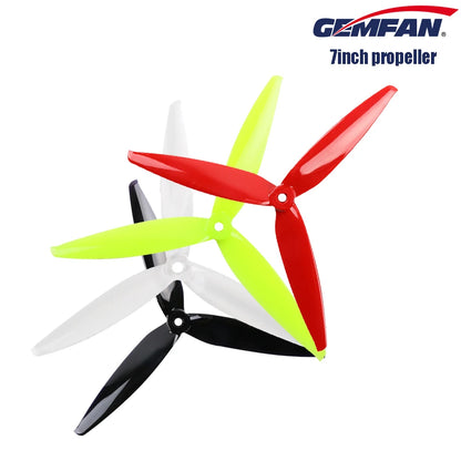 SHCHV 5x15 Inch 3 Blade Propellers Reinforced Glass Fiber Nylon For Macroquad Drones CCW CW Accessories