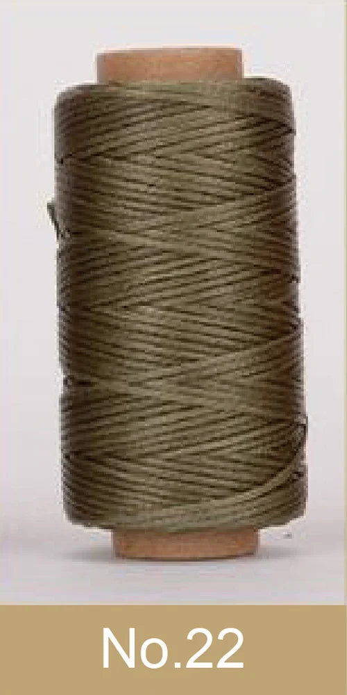 50m 0.8mm Leather Sewing Waxed Thread Wax Cord String Hand Stitching Craft DIY