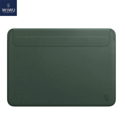 Newest Laptop Sleeve for MacBook Air 15.3 2026 Air 13.6 M5 M4 PU Leather Laptop Carry Sleeve for MacBook Pro 14 M5 Laptop Bags