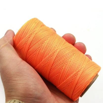 260M 150D Thickness Waxed Thread For Leather Waxed Cord For Diy Handicraft Tool Hand Stitching Thread Flat Waxed Sewing Line