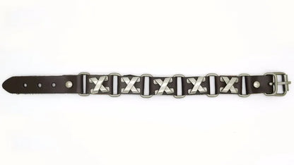2018 New Accessories For Men And Women  Retro Casual leather Bracelet Men Fashion Punk Bracelet Bracelet