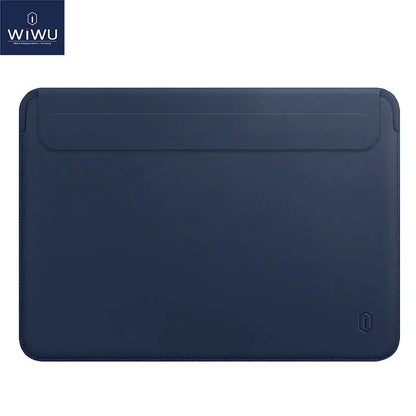 Newest Laptop Sleeve for MacBook Air 15.3 2026 Air 13.6 M5 M4 PU Leather Laptop Carry Sleeve for MacBook Pro 14 M5 Laptop Bags
