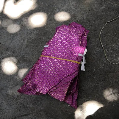 25*10cm Colorful Genuine Salmon fish skin leather piece multi color DIY bag belt shoes accessories