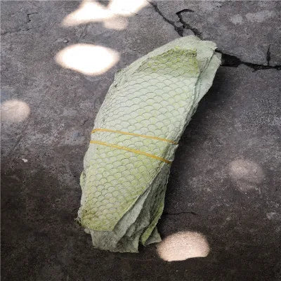 25*10cm Colorful Genuine Salmon fish skin leather piece multi color DIY bag belt shoes accessories