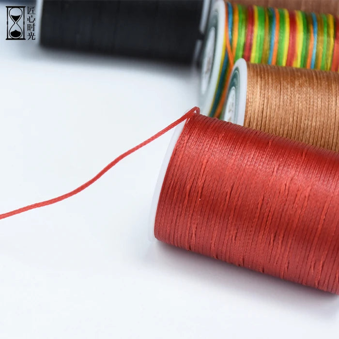 90m 0.8mm Waxed Thread Repair Cord String Sewing Leather Hand Wax Stitching DIY Thread For Case Arts Crafts Handicraft Tool