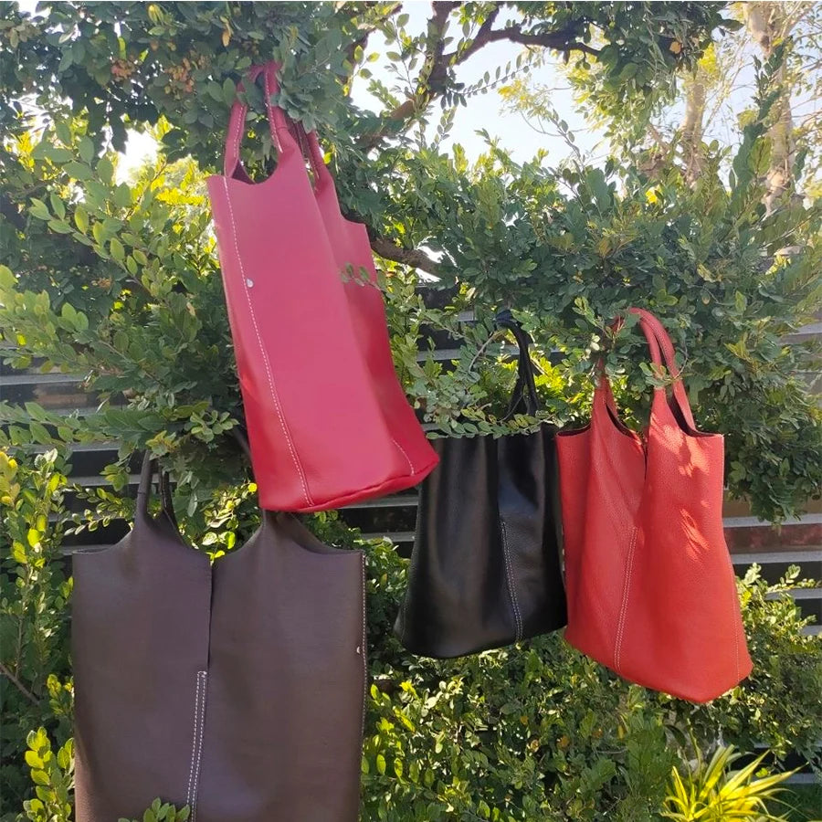 Classic Leather Handbags for Women Luxury Women's Bags Design Large Capacity Shopper Tote Bag Daily Shoulder Bag Bolsa De Hombro