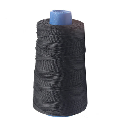 300M Nylon Sewing Thread Leather Sewing Waxed Thread & Wooden Handle Sewing Awl for Repair Shoes Hand Stitching Sewing Tools
