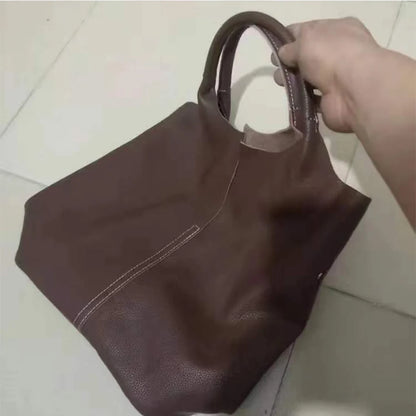 Classic Leather Handbags for Women Luxury Women's Bags Design Large Capacity Shopper Tote Bag Daily Shoulder Bag Bolsa De Hombro