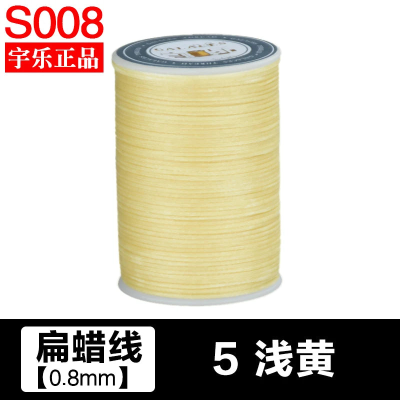 90m 0.8mm Waxed Thread Repair Cord String Sewing Leather Hand Wax Stitching DIY Thread For Case Arts Crafts Handicraft Tool