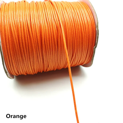 5 yards 1.5mm Waxed Thread For DIY Jewelry Making  String Rope  Leather Sewing Hand Wax Stitching #RoLi