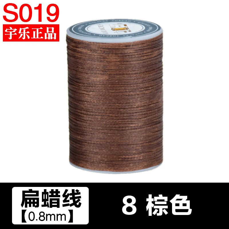 90m 0.8mm Waxed Thread Repair Cord String Sewing Leather Hand Wax Stitching DIY Thread For Case Arts Crafts Handicraft Tool