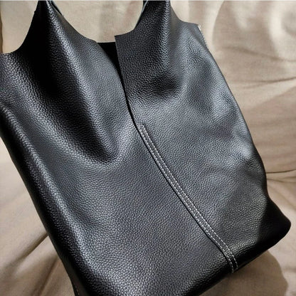 Classic Leather Handbags for Women Luxury Women's Bags Design Large Capacity Shopper Tote Bag Daily Shoulder Bag Bolsa De Hombro