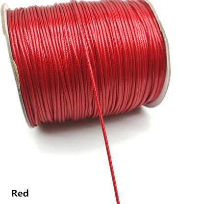 5 yards 1.5mm Waxed Thread For DIY Jewelry Making  String Rope  Leather Sewing Hand Wax Stitching #RoLi
