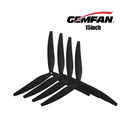 SHCHV 5x15 Inch 3 Blade Propellers Reinforced Glass Fiber Nylon For Macroquad Drones CCW CW Accessories