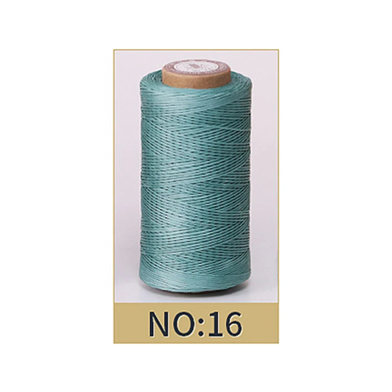50M 0.8Mm Thickness Waxed Thread For Leather Waxed Cord For Diy Handicraft Tool Hand Stitching Thread Flat Waxed Sewing Line