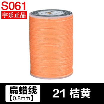 90m 0.8mm Waxed Thread Repair Cord String Sewing Leather Hand Wax Stitching DIY Thread For Case Arts Crafts Handicraft Tool