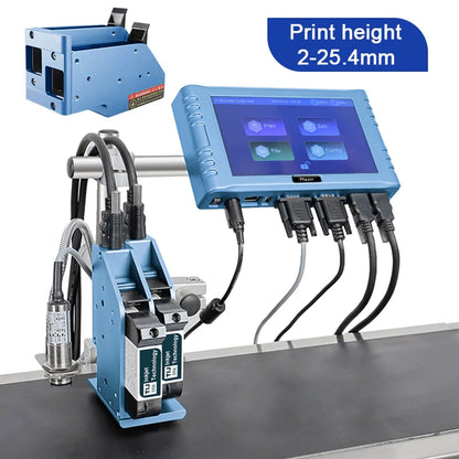 High Definition Multilingual 260E Online Inkjet Printer Digital Label Logo Date Batch Number Tij Coding Inkjet Printing Machine