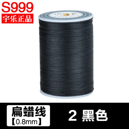 90m 0.8mm Waxed Thread Repair Cord String Sewing Leather Hand Wax Stitching DIY Thread For Case Arts Crafts Handicraft Tool