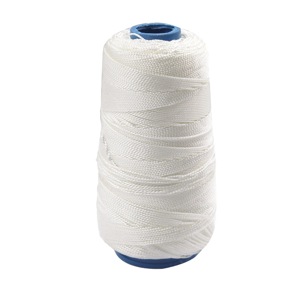 300M Nylon Sewing Thread Leather Sewing Waxed Thread & Wooden Handle Sewing Awl for Repair Shoes Hand Stitching Sewing Tools