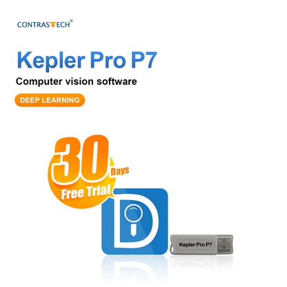 Kepler Pro P7 Machine Vision OCR Software Deep Learning Tool for Image Classification Segmentation Object Detection