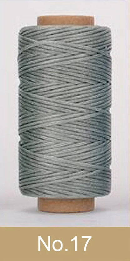 50m 0.8mm Leather Sewing Waxed Thread Wax Cord String Hand Stitching Craft DIY