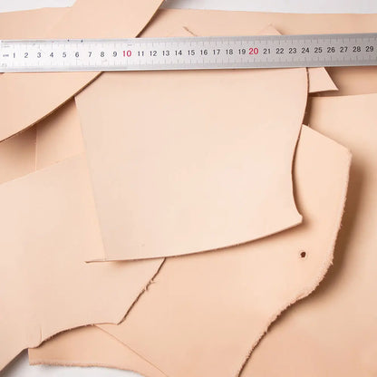 vegetable tanned leather  thickness cowhide cow leather Leather Scraps Leather Pieces leftover Retro DIY cheap