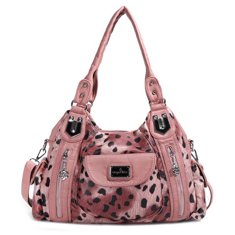 Brand Luxury Women Handbags 2021 High Quality Soft Leather Shopping Tote Bag Multifunction Large Capacity Messenger Shoulder Bag