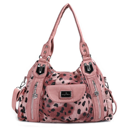 Brand Luxury Women Handbags 2021 High Quality Soft Leather Shopping Tote Bag Multifunction Large Capacity Messenger Shoulder Bag
