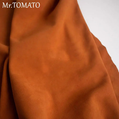 High quality goat skin leather Genuine leather material suede face leather soft 0.8 to 1.1mm thick whole skin real leather craft