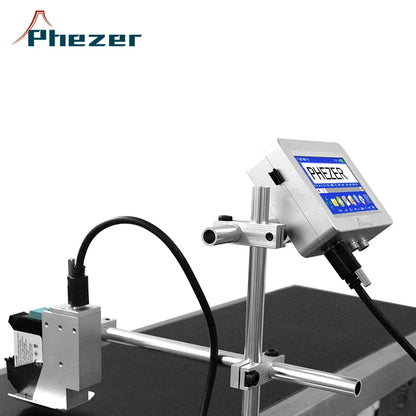 Industrial Automatic Online Inkjet Printer on Plastic Bag,Carton Box for Expiry Date,Logo,Barcode in the Conveyor Belt