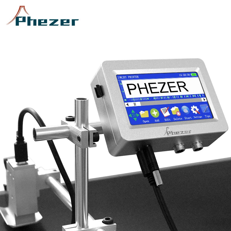 Portable Handheld Inkjet Batch Code Printer Hand Jet Handy Printer for Color Logo Printing