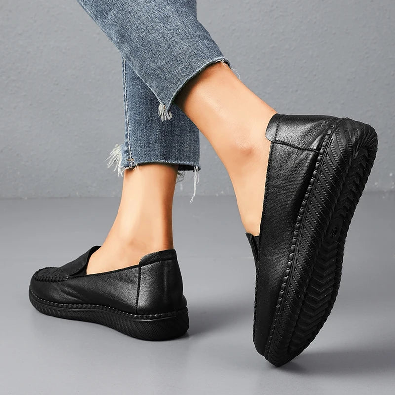 Women's Shoes Leather-Printed One-Piece Waterproof Lazy Shoes Women's Summer Shoes Cheap Shoes Clearance Free Shipping