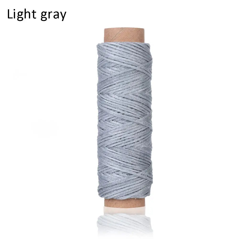 30m/roll Waxed Thread Cotton Cord String Strap Hand Stitching Thread for Leather Handicraft Tool Material Accessories