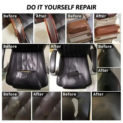 Self Adhesive Leather Repair Tape Waterproof Furniture Sofa Chair Leather Repair Sticker Faux Leather DIY Car Seats Repair Decal