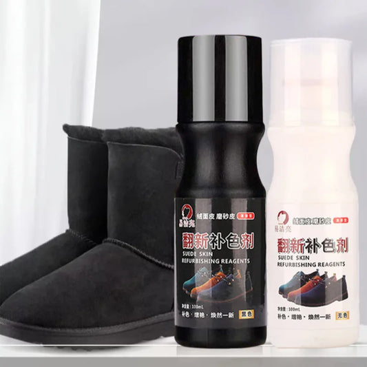 Premium Suede Leather Shoe Renovation Oil Care Cleaning Liquid Non Toxic Waterproof Conditioner Restorer Refresher for Footwear