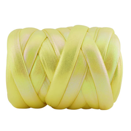 500g Thick Super Bulky Chunky Imitation Metal Leather Yarn for DIY Knitting Crocheting Thread Yarn for Handmade Bags Shoes Craft