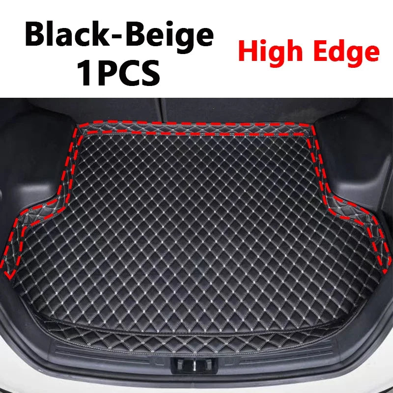 For MG HS EHS MK2 2024 2025 2026 Leather Car Trunk Mat Anti-dirty Cargo Storage Pad Cushion Boot Carpet Car Interior Accessories