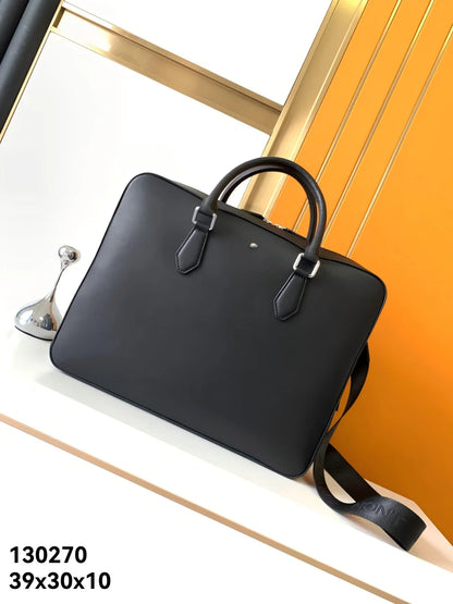 Bag  Premium Genuine Leather Briefcase for Men, New Fashion Business Casual Handbag & Laptop Bag