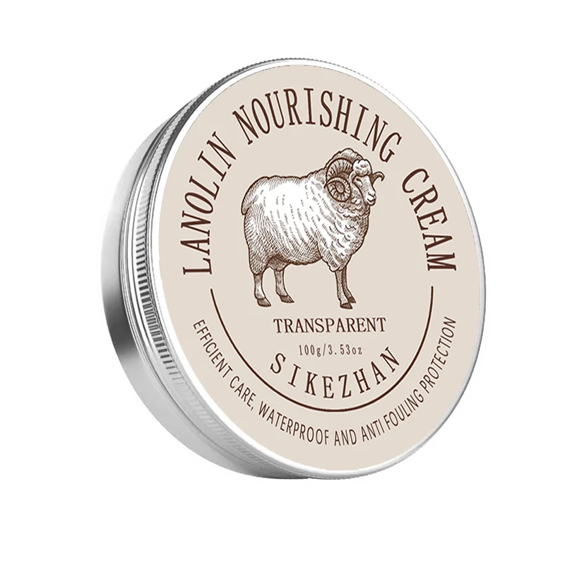 Premium Lanolin Leather Shoe Cream, Waterproofing Conditioner Balsam & Shine Care Wax Polish for Luxury Smooth Leather Boots