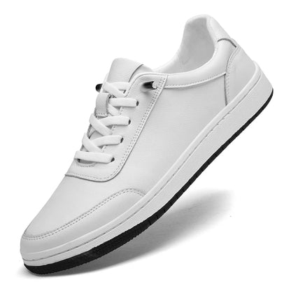 Fashion Brand Men's Sports Leisure Shoes Summer Breathable Men's Genuine Leather Shoes Office Business Formal Shoes Thick Sole