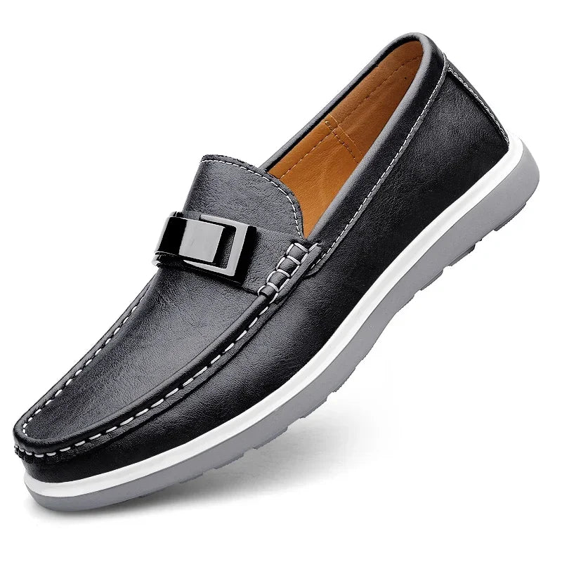 Summer Brand British Style Leather Mens Casual Shoes Designer Loafers Business Driving Shoes Formal Mocassin Men Walking Shoes