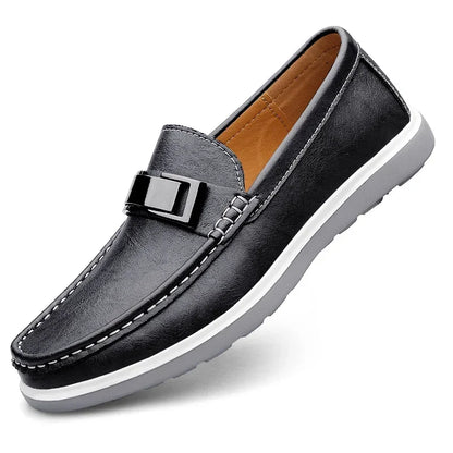 Summer Brand British Style Leather Mens Casual Shoes Designer Loafers Business Driving Shoes Formal Mocassin Men Walking Shoes