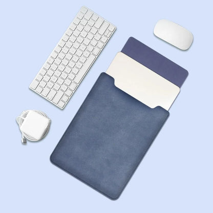 11 13 14 15 inch Laptop Sleeve Case Shockproof Ultra Thin PU Leather Ultrabook Cover Notebook Bag Protective Pouch