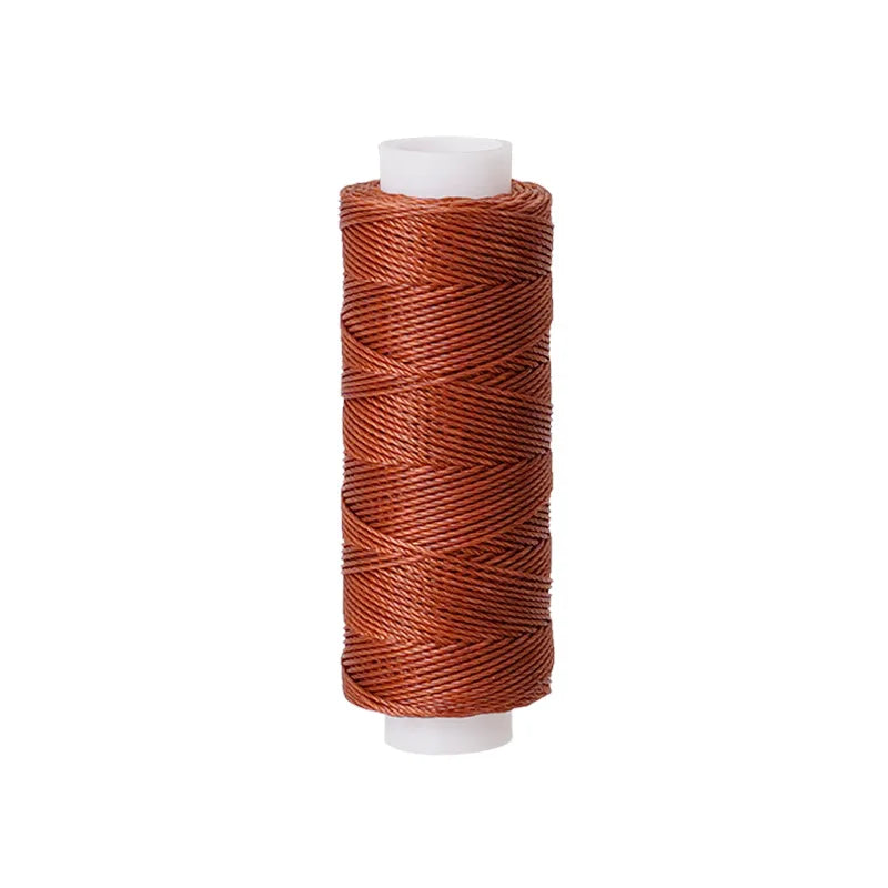 1pc Round Wax Thread 50 M 0.45mm Wax Rope Diy Handmade Material Leather Sewing Thread Polyester Wax Thread