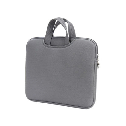 With Handle Portable Laptop Bags Lightweight Waterproof Laptop Case Soft Material Dual Zipper Notebook Sleeve Travel